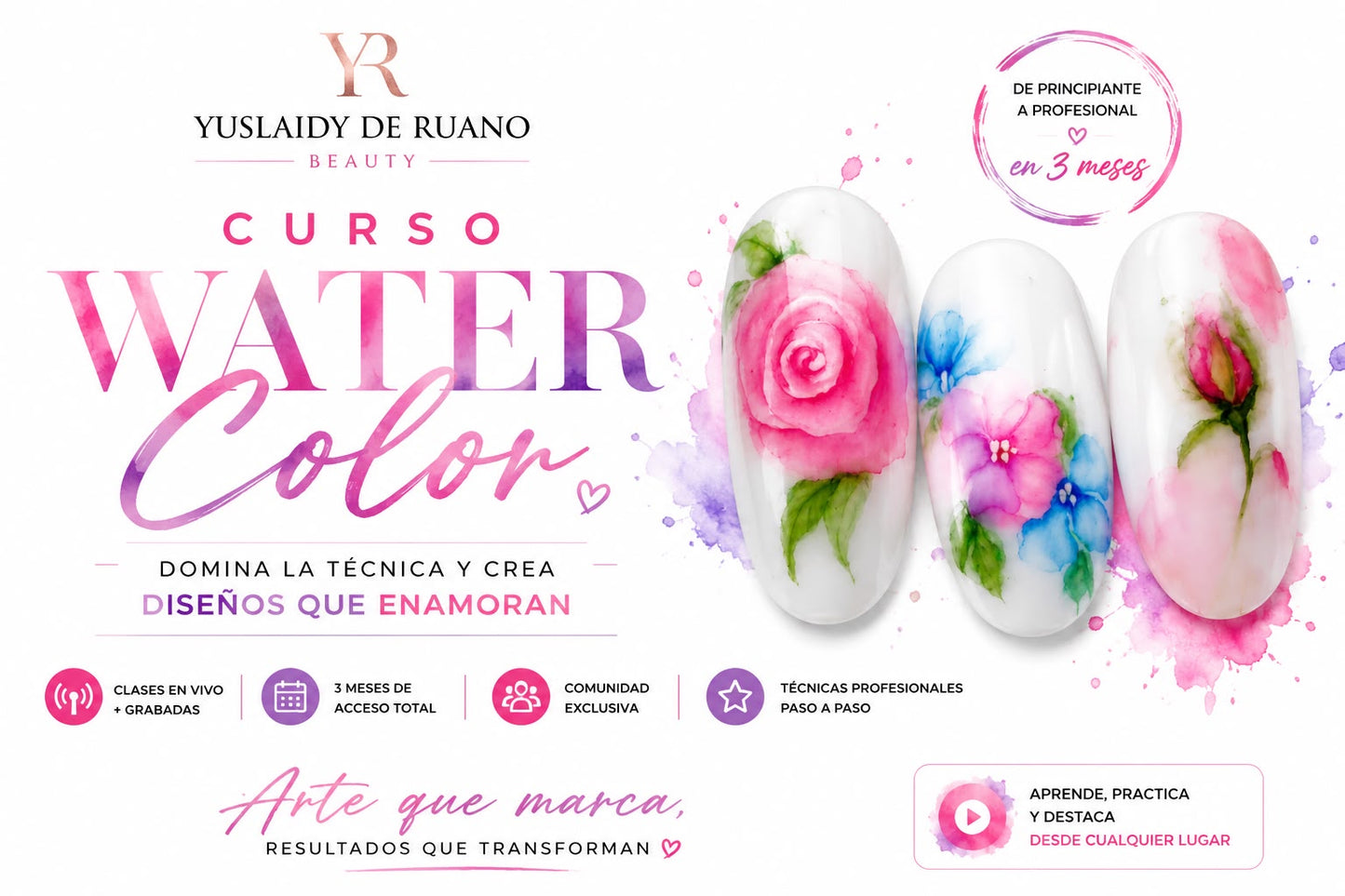 Taller Water Color/ Maestra Susan