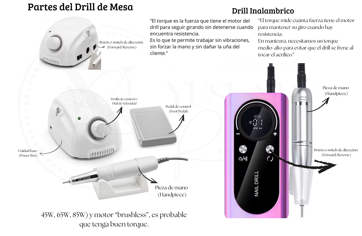 Taller Uso del Drill/ Maestra Rocio