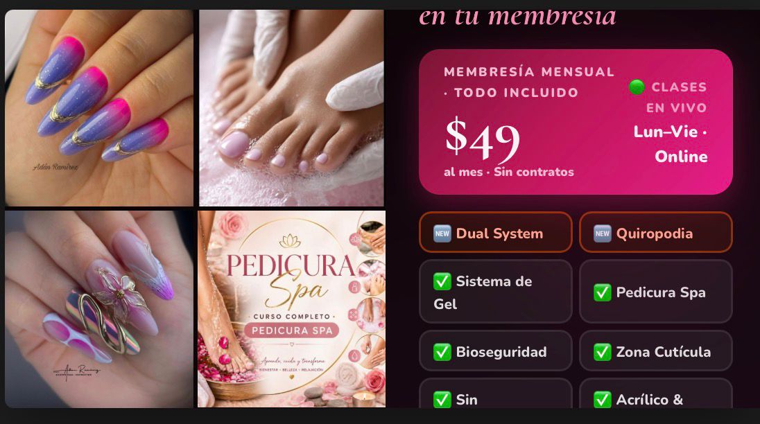 Academia Yuslaidy de Ruano Nails 29