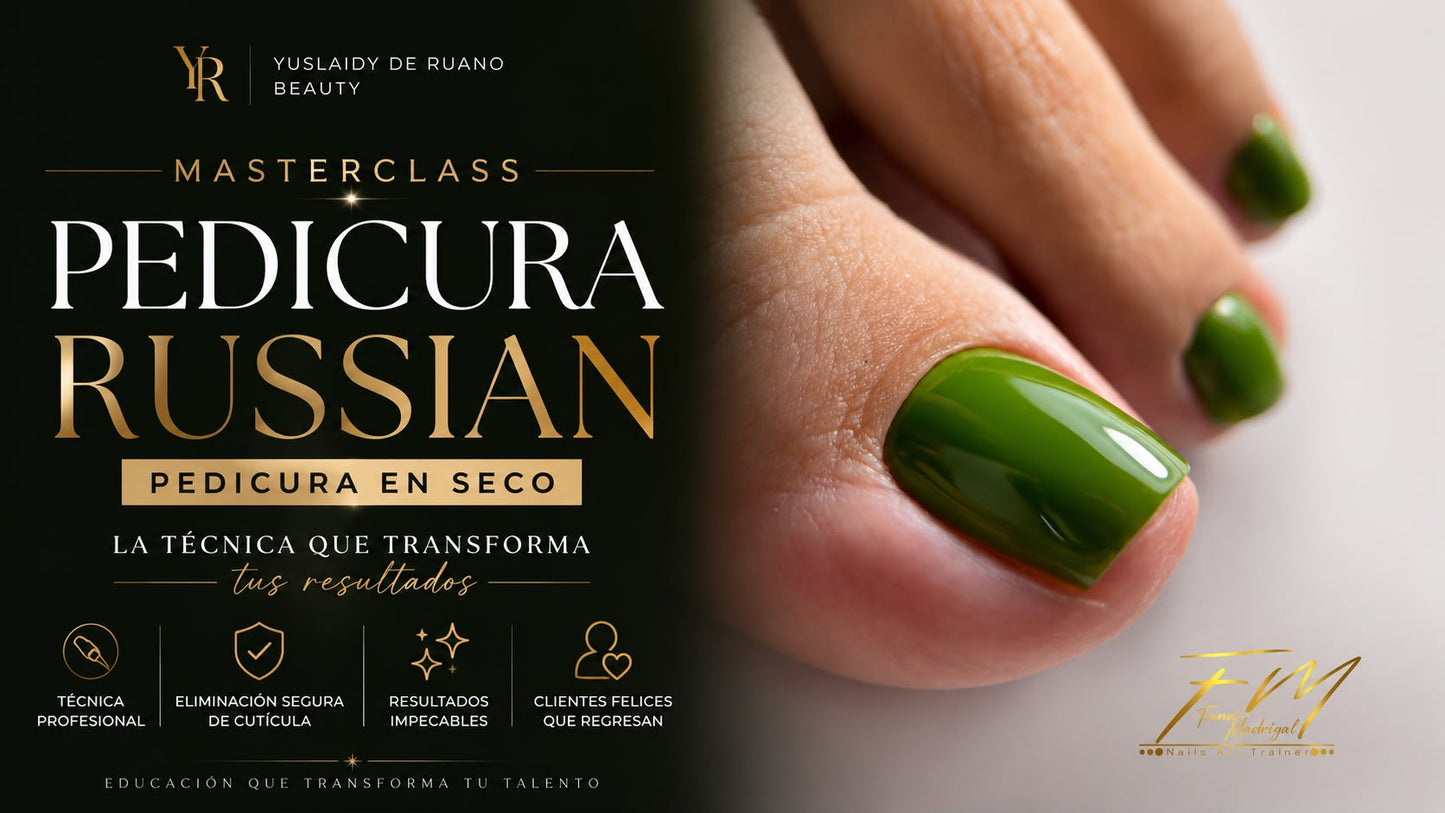 Pedicura RUSSIAN/Maestra Fanny