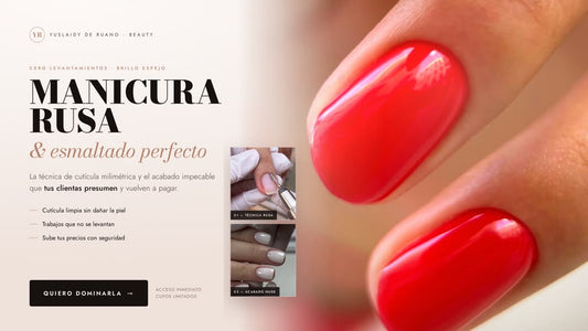 Taller Manicura Rusa y esmaltado perfecto/ Maestra Ana