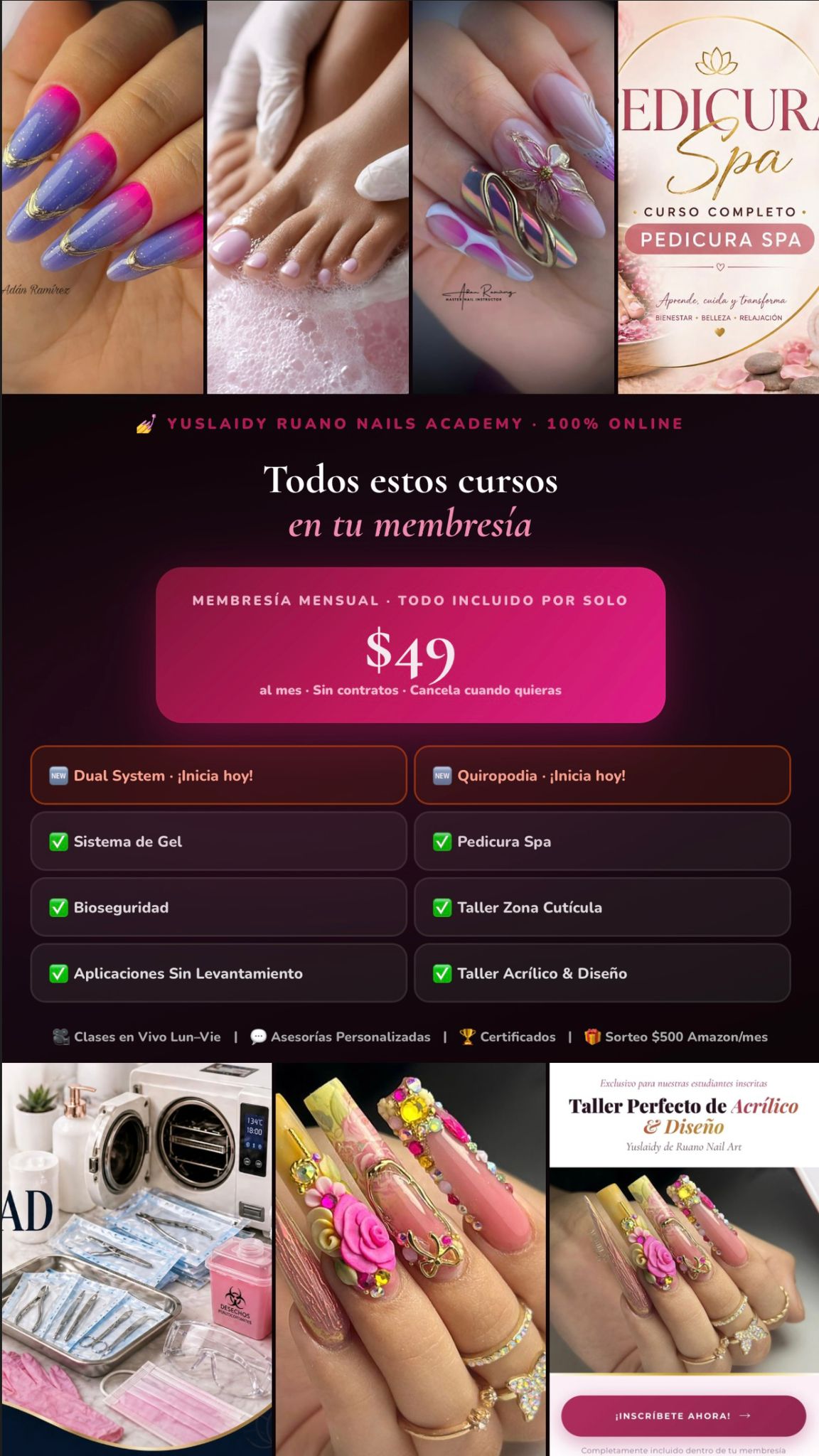Academia Yuslaidy de Ruano Nails 29