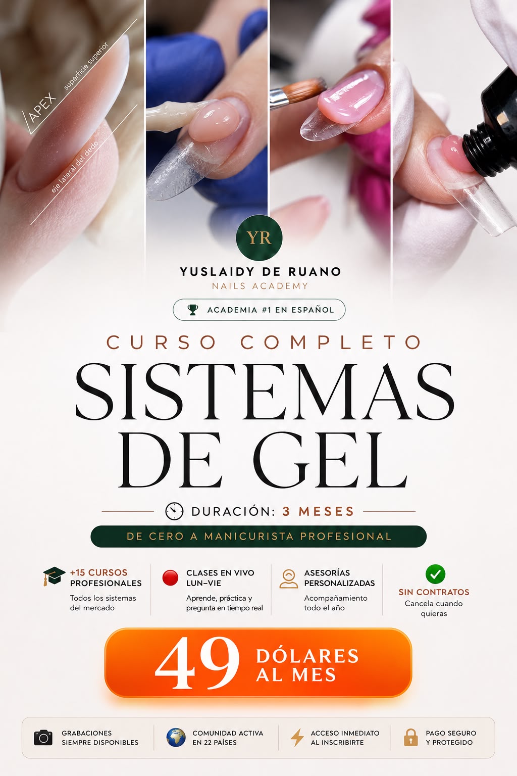 Academia Yuslaidy de Ruano Nails 29